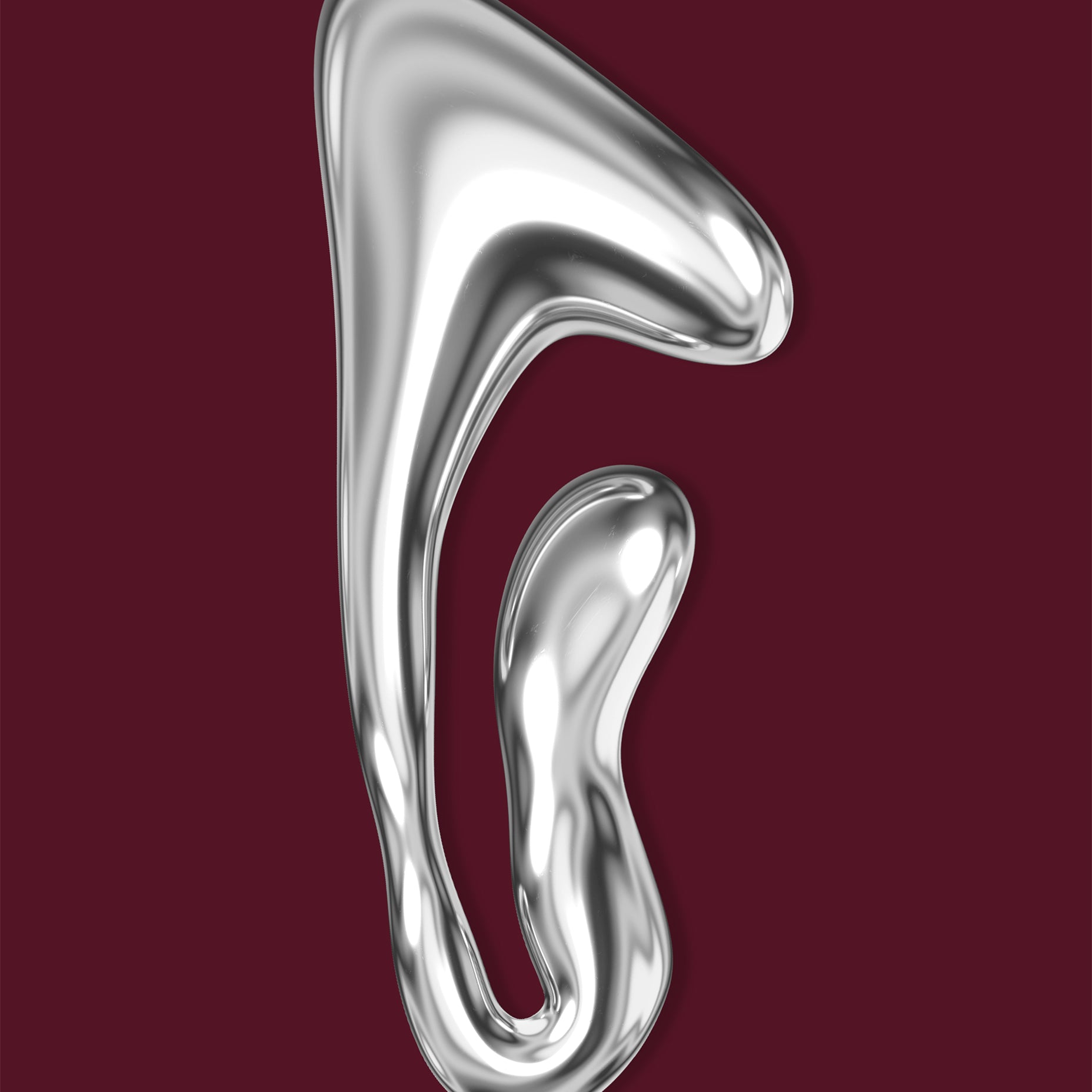 Första huset i en bosättning abstrakt konsttryck