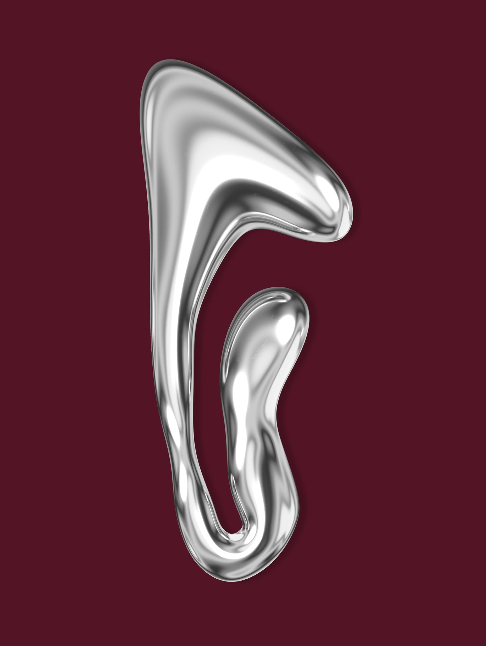 Första huset i en bosättning abstrakt konsttryck