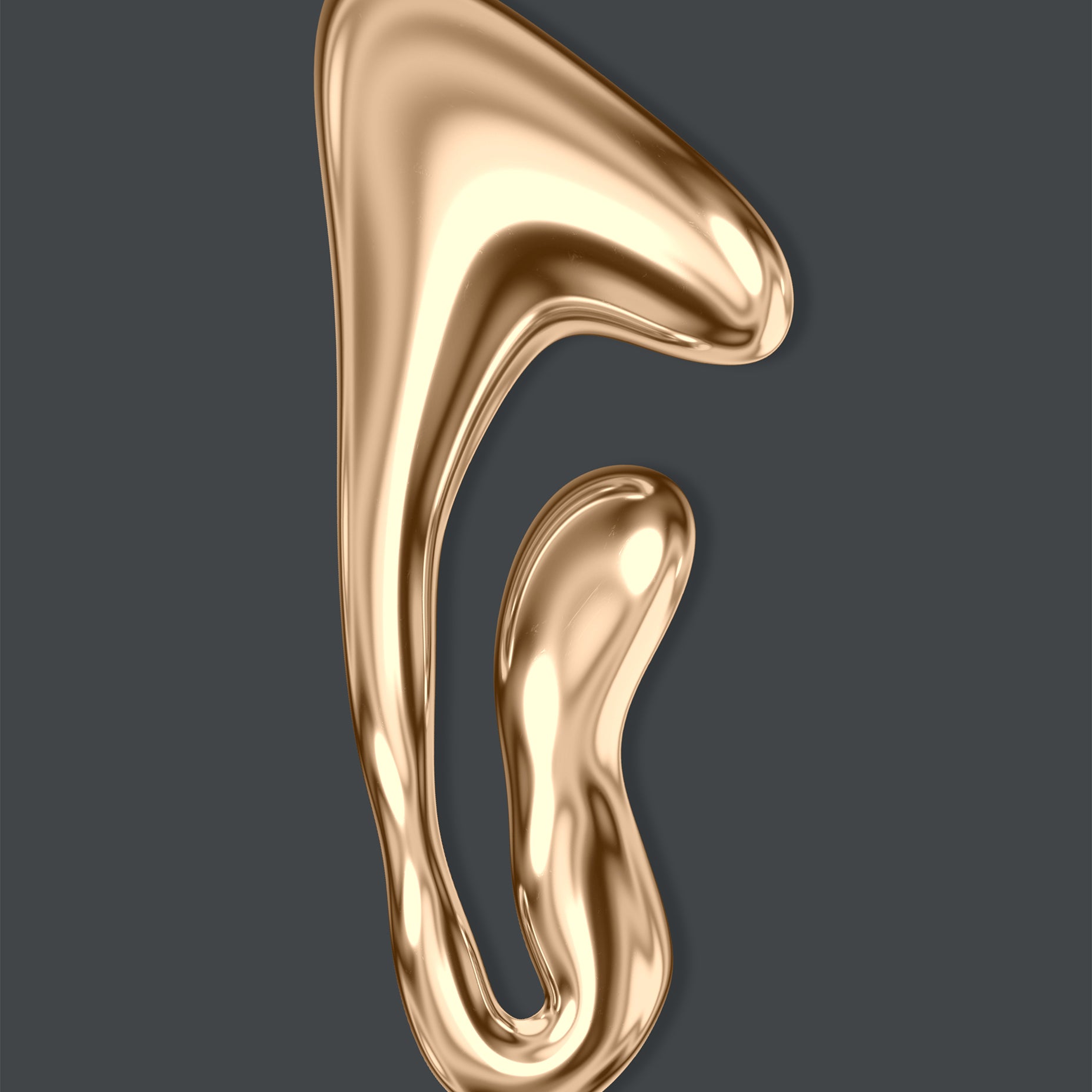 Första huset i en bosättning abstrakt konsttryck