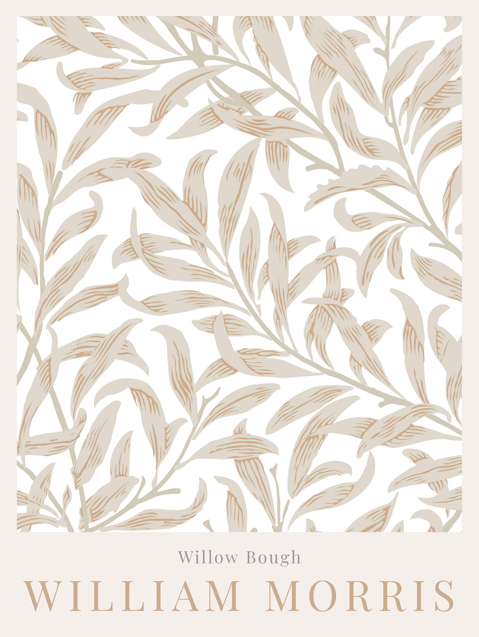 William Morris kunsttrykk nr. 2 av Willow Bough