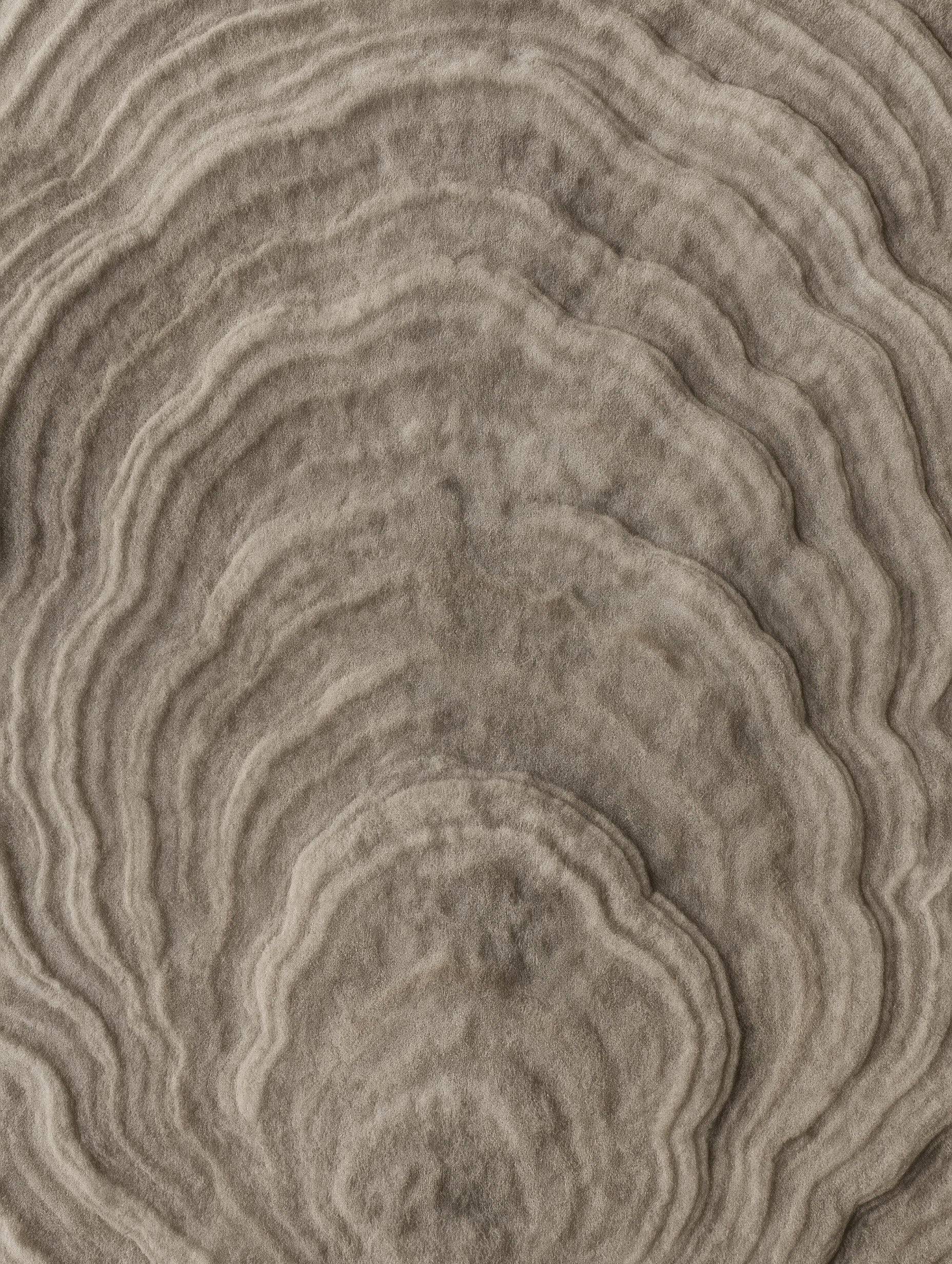 Geode Pattern Rug Abstract Art Print