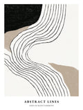 Abstract Line Poster Art Print