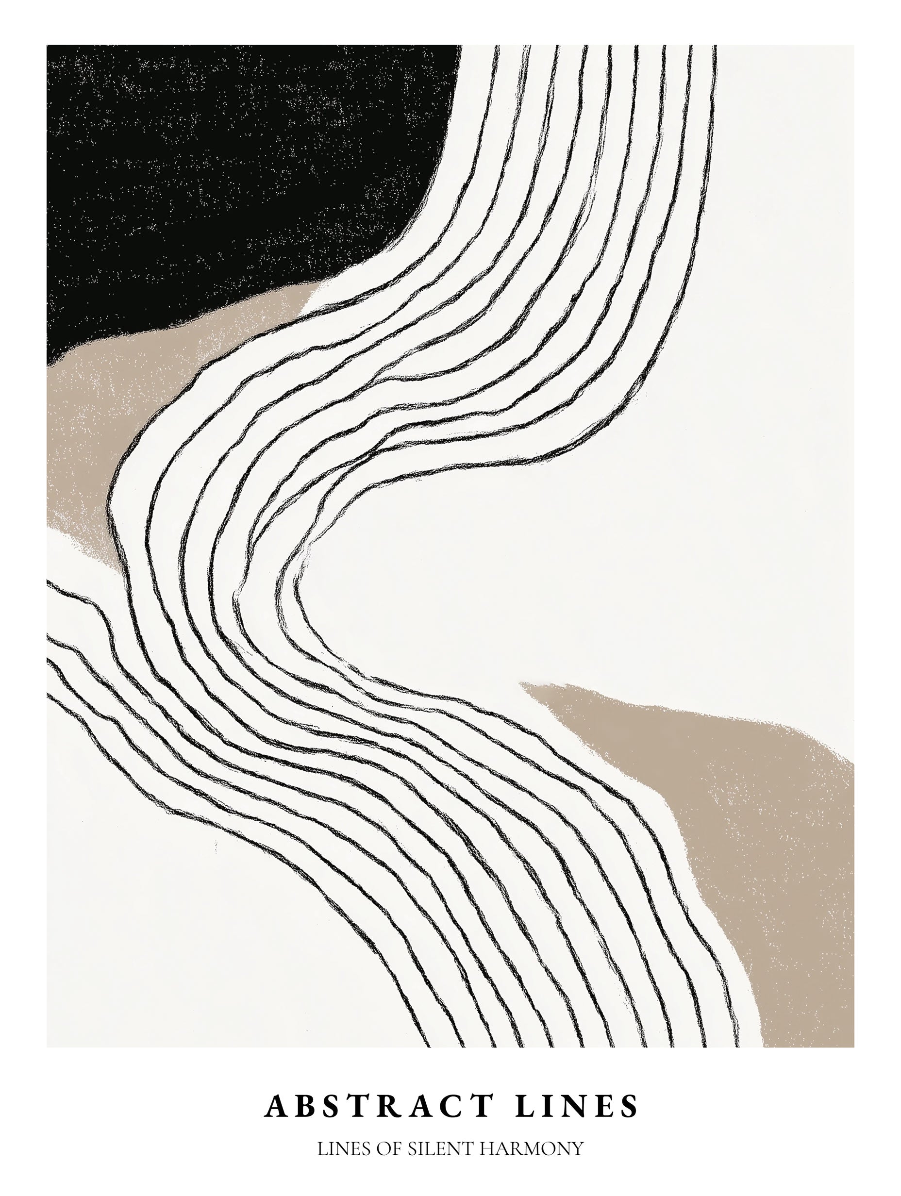 Abstract Line Poster Art Print