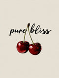 Pure Bliss Minimalist Fruit Artwork
