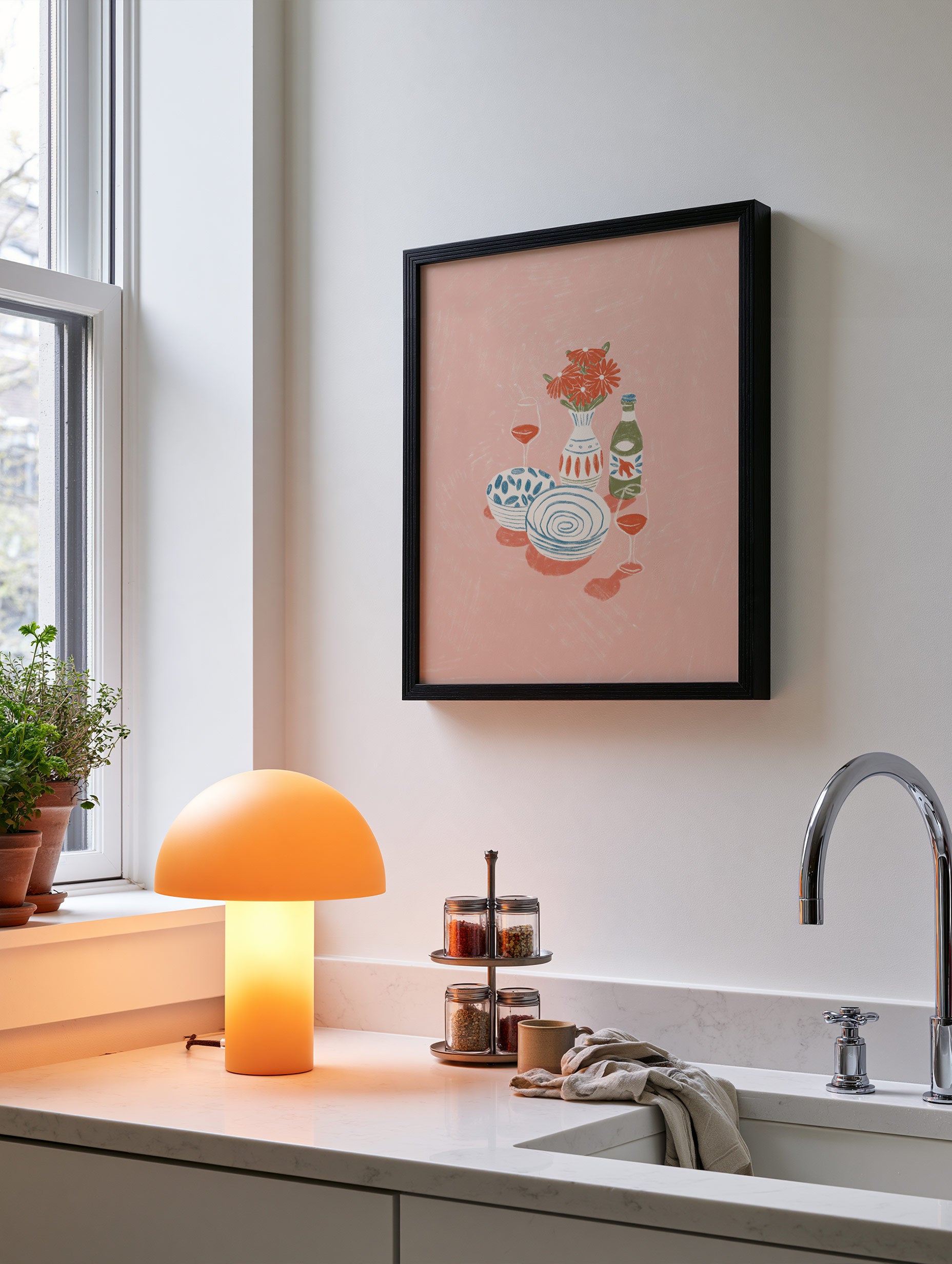 Lydia Greaves - Red Wine Poster