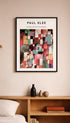 Redgreen and Violet-Yellow Rhythms - Paul Klee Art Prints Mockup