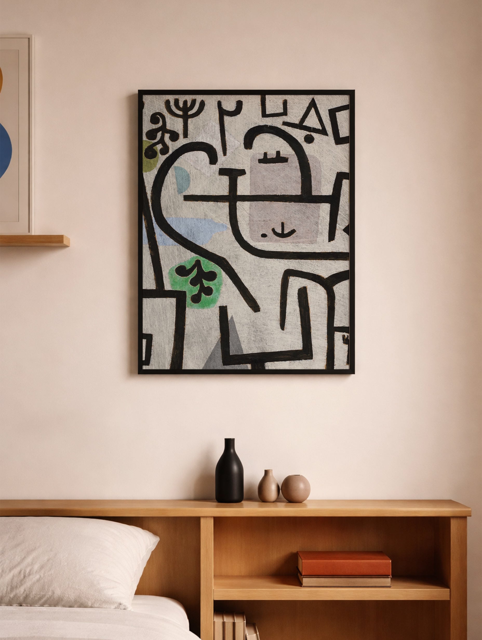 Rich Port Paul Klee Art Print Mockup