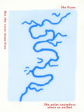 The River Draws Time Line Art Print