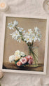 Roses and Lilies Henri Fantin-Latour Art Print Mockup