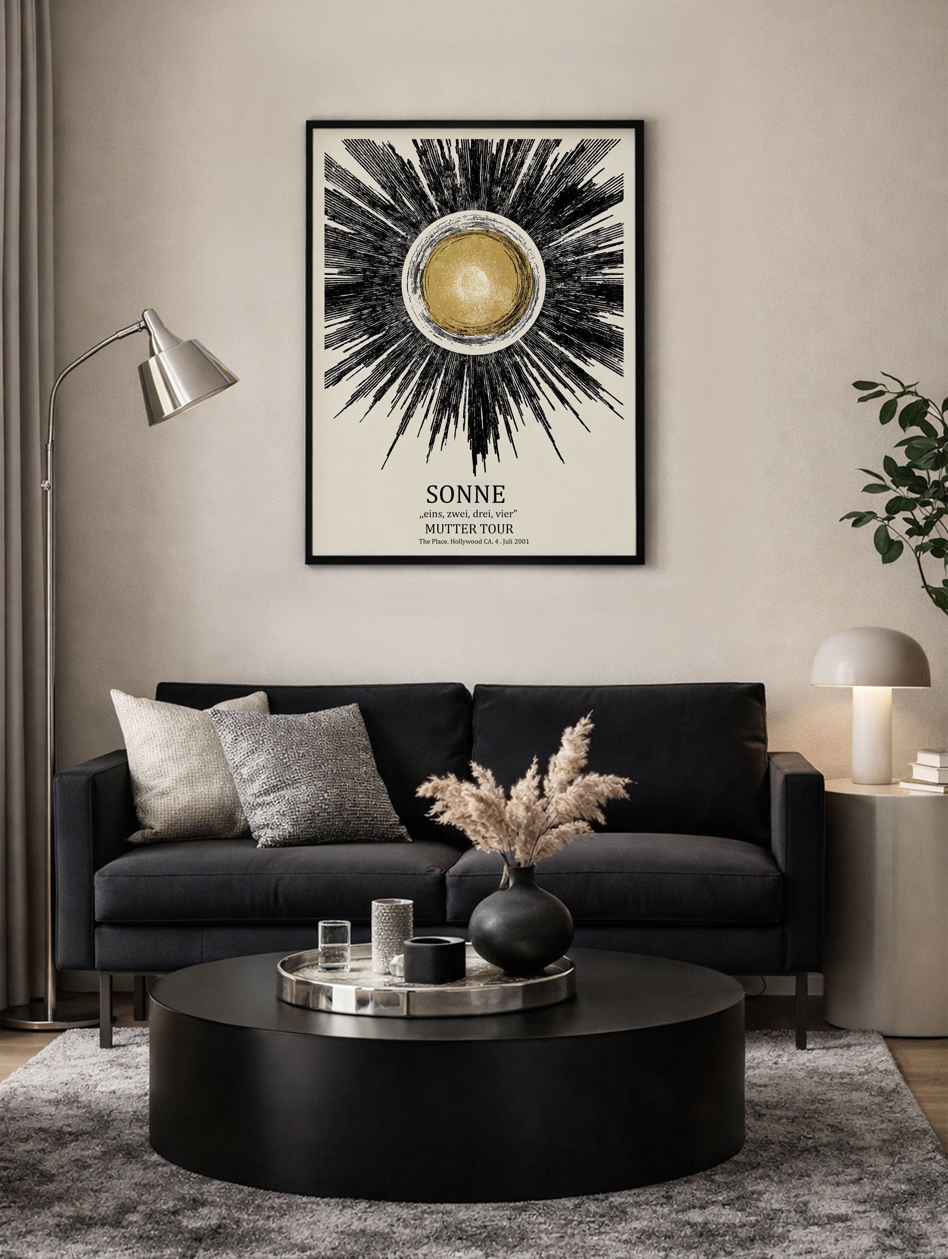 SONNE Mutter Tour Poster