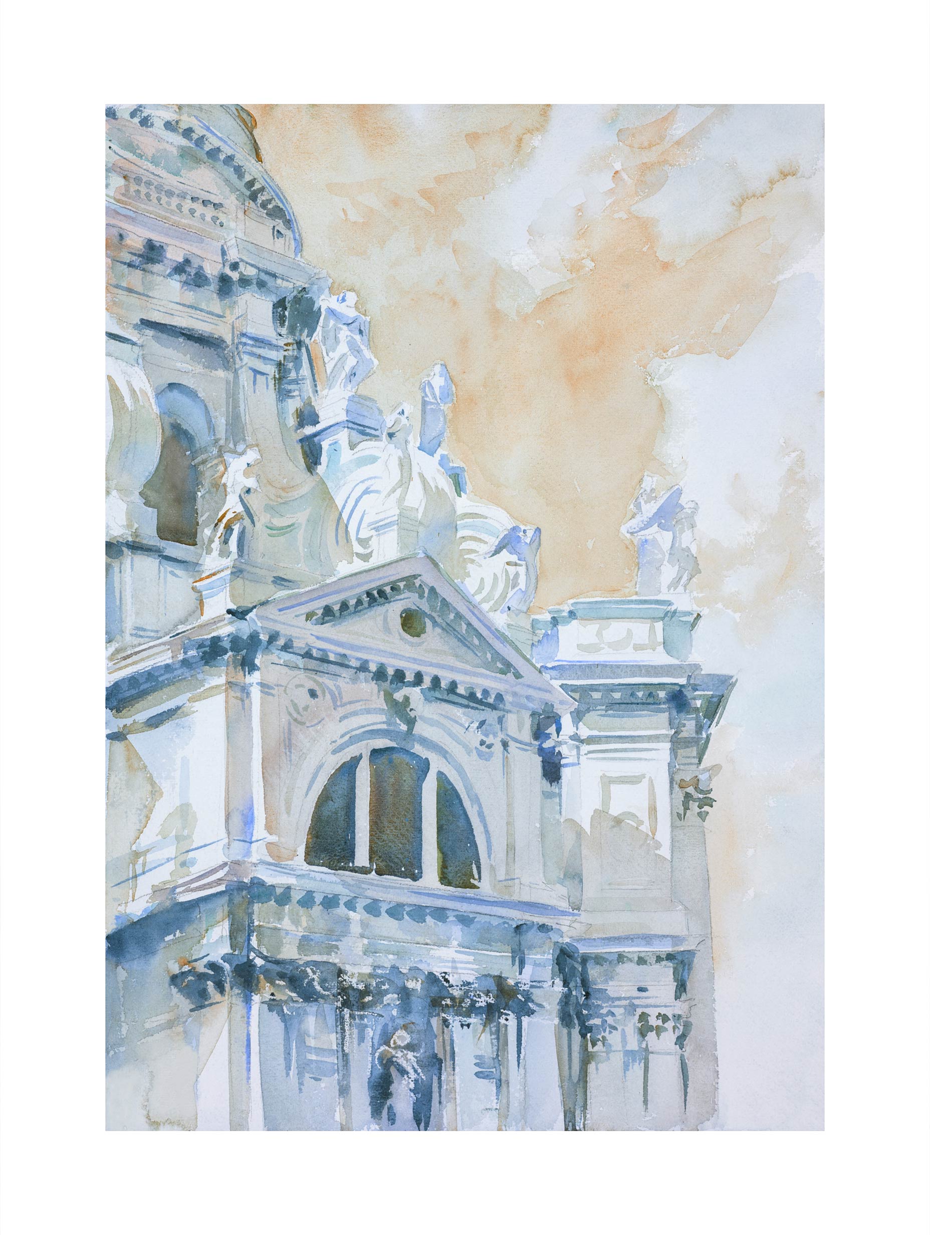 The Salute, Venice John Singer Sargent Art Print