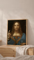 Saviour of the World - Leonardo Da Vinci Art Print Mockup