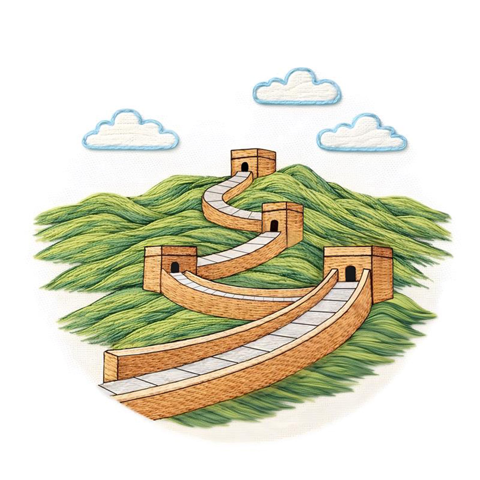 Scenery Embroidery 9