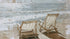 Seaside Chairs Art Print