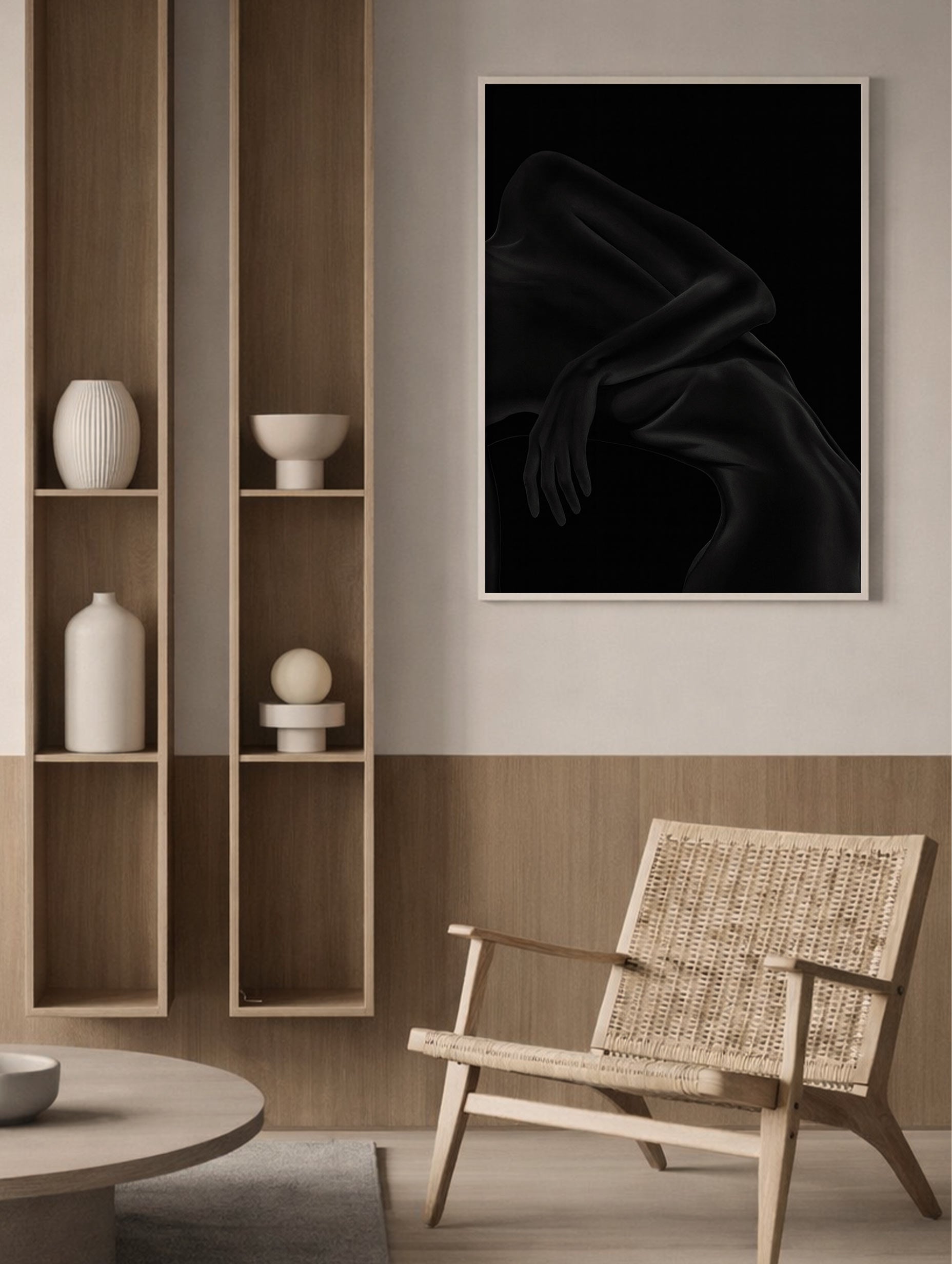 Shadow Beauty Posters Mockup