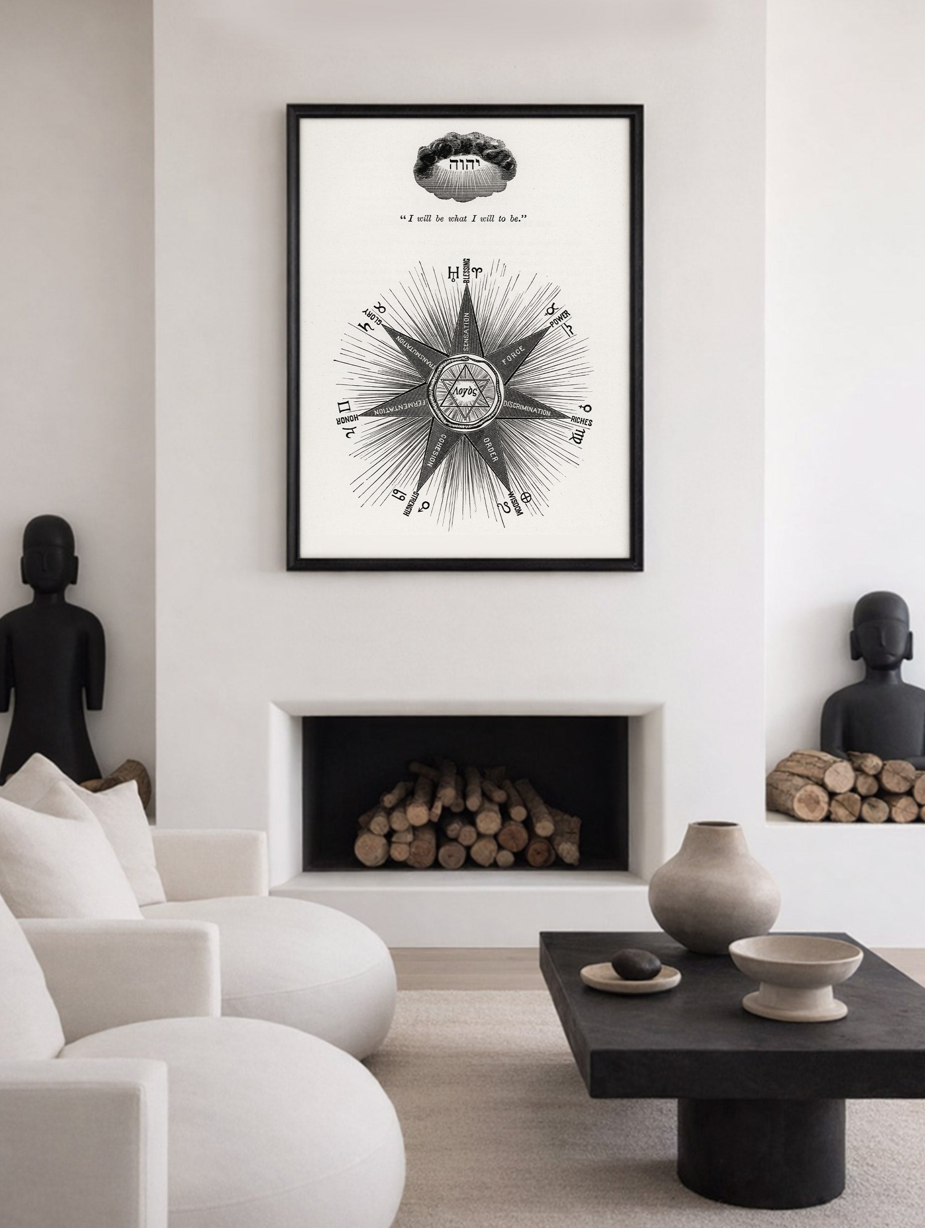 Diagram nr. I fra Solar Biology Hiram Erastus Butler kunsttrykk