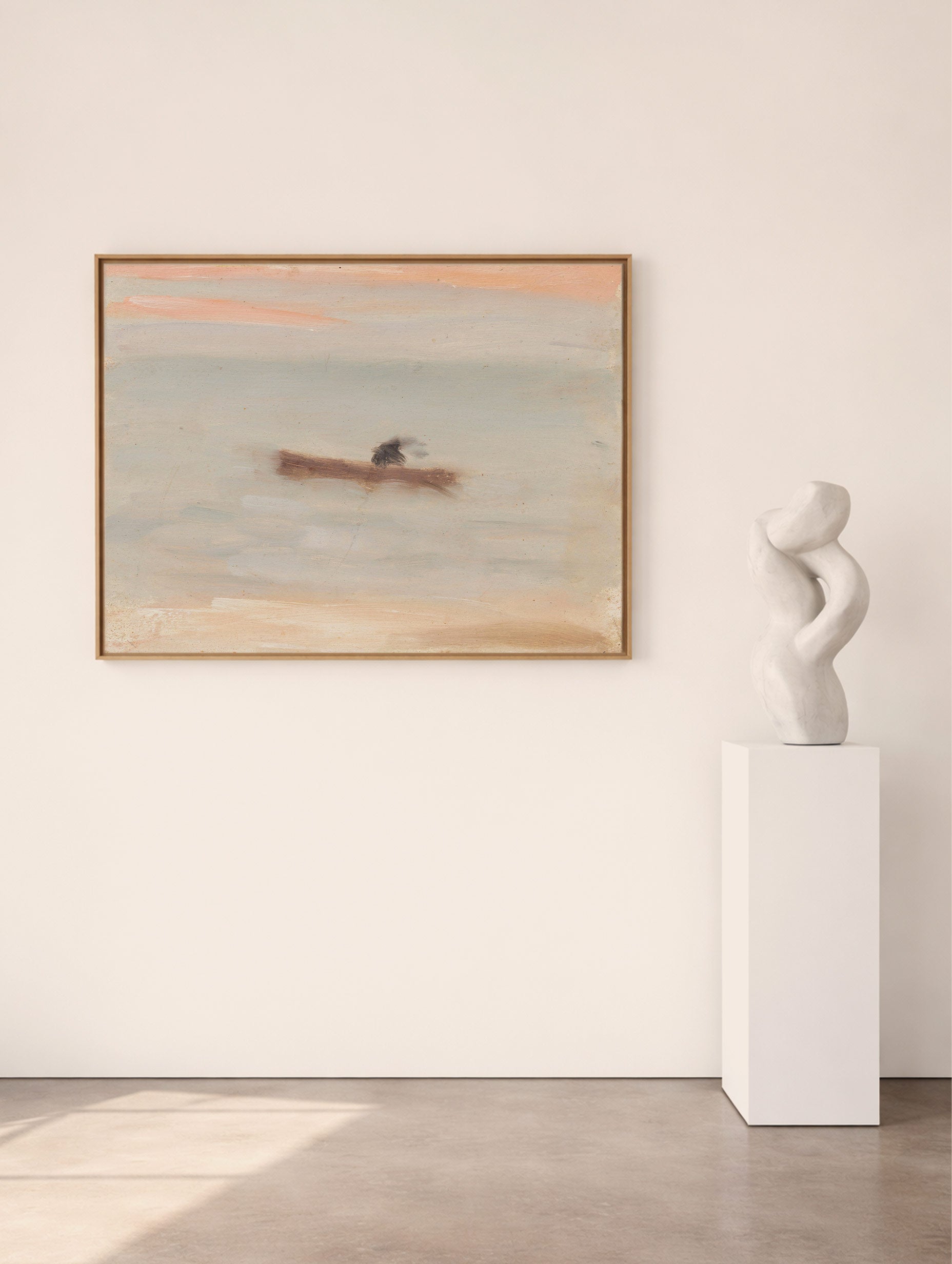 Solitude Clarice Beckett Art Print Mockup