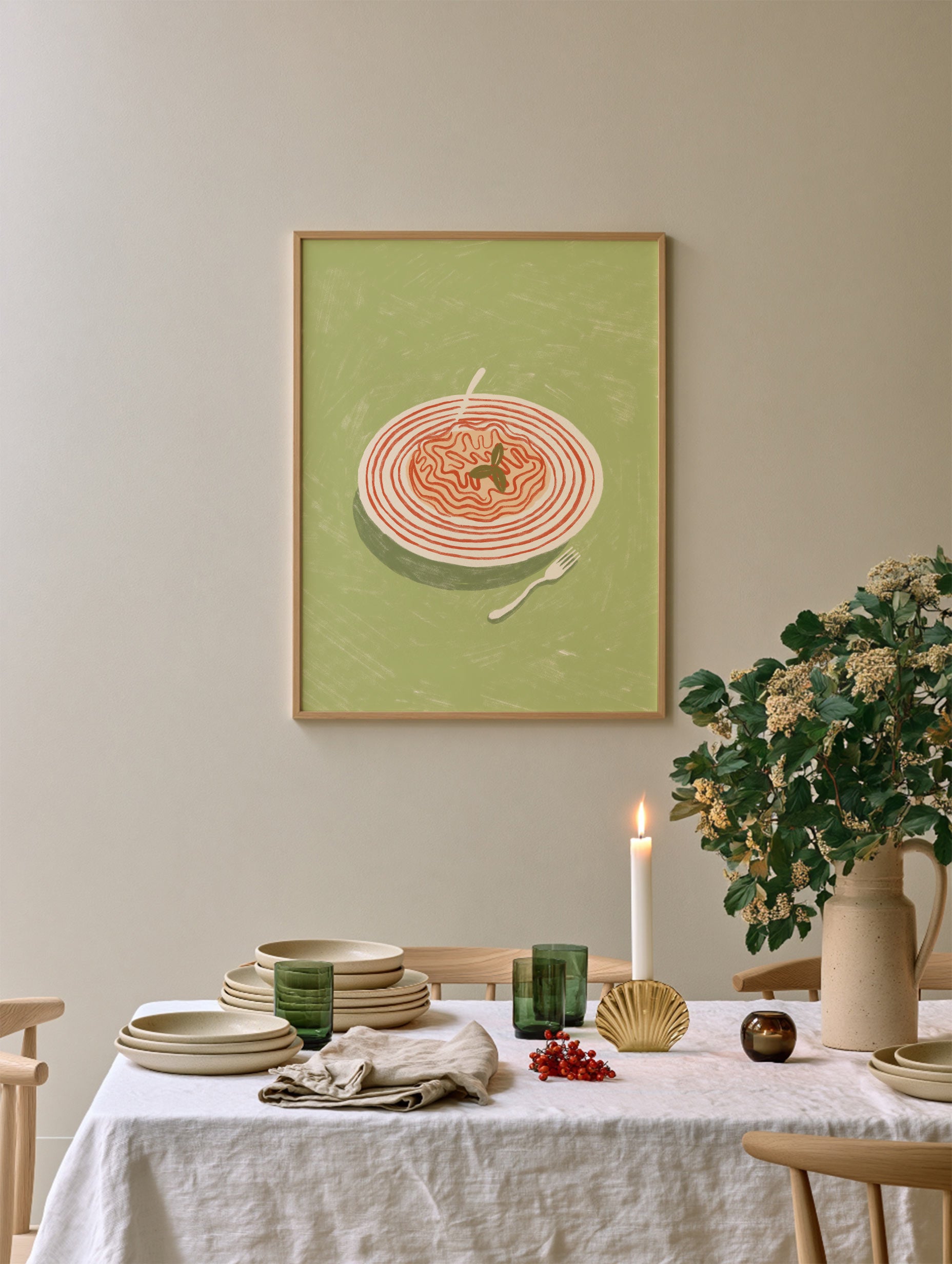 Lydia Greaves - Spaghetti Poster