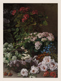 Spring Flowers Claude Monet Art Print