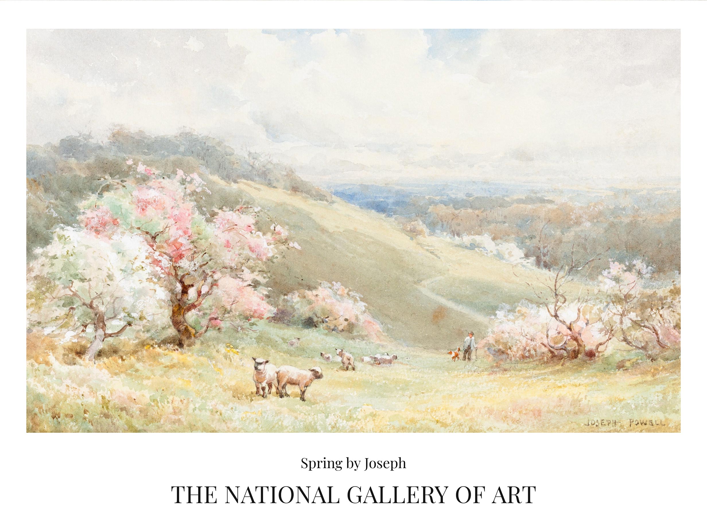 Spring Joseph Rubens Powell Art Print