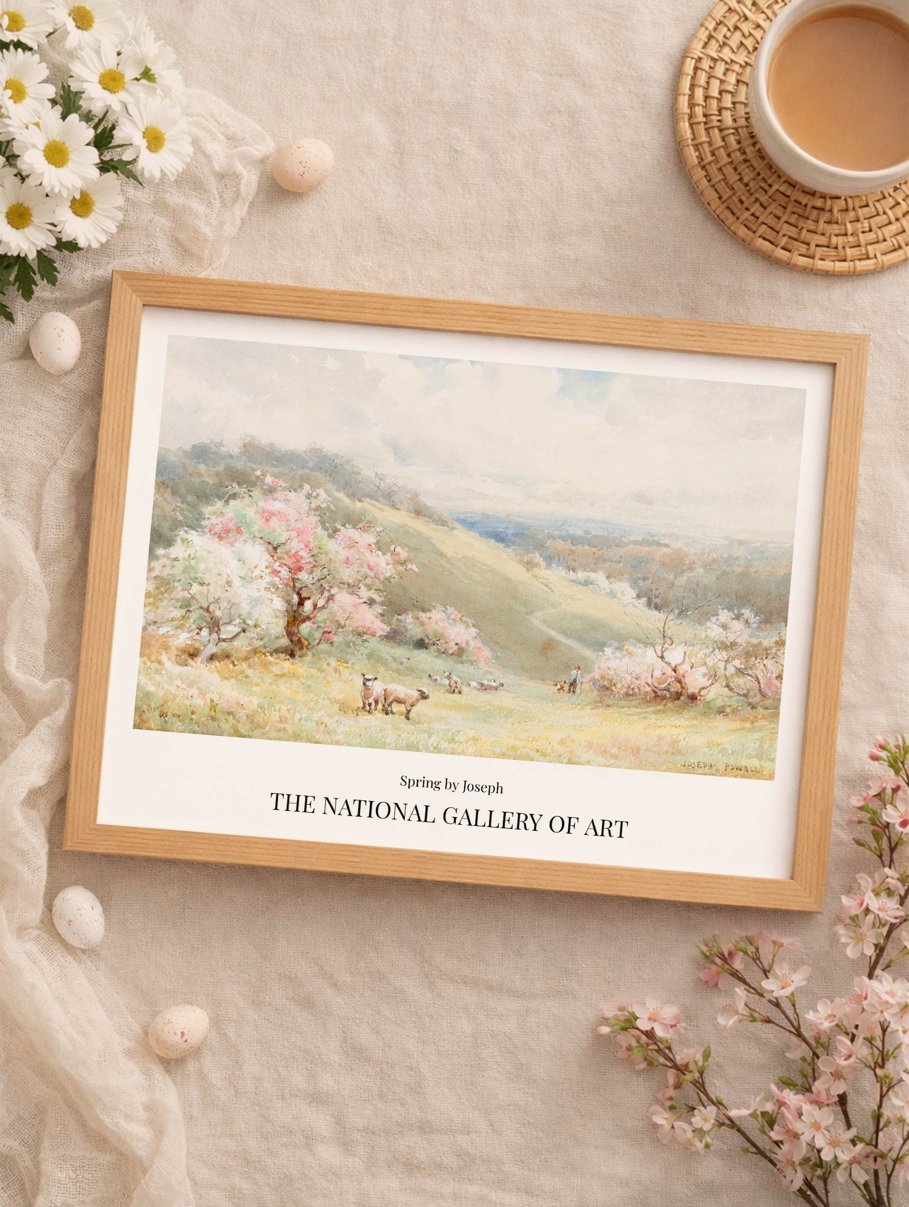 Spring Joseph Rubens Powell Art Print Mockup