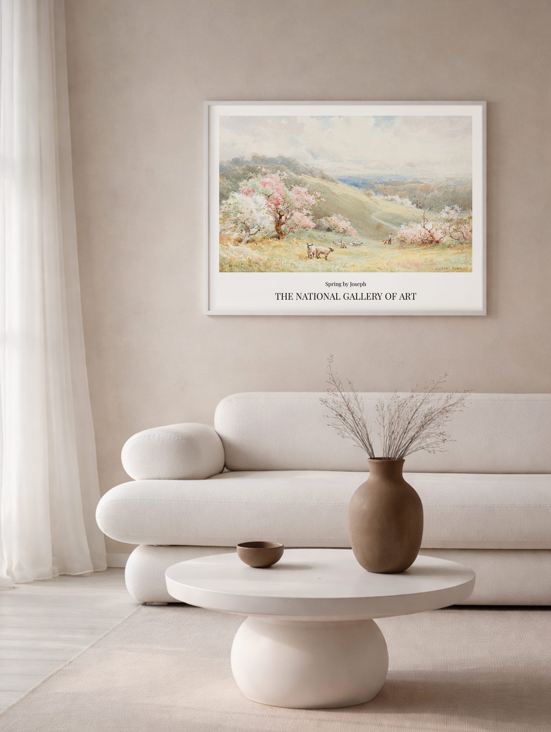 Spring Joseph Rubens Powell Art Print Mockup