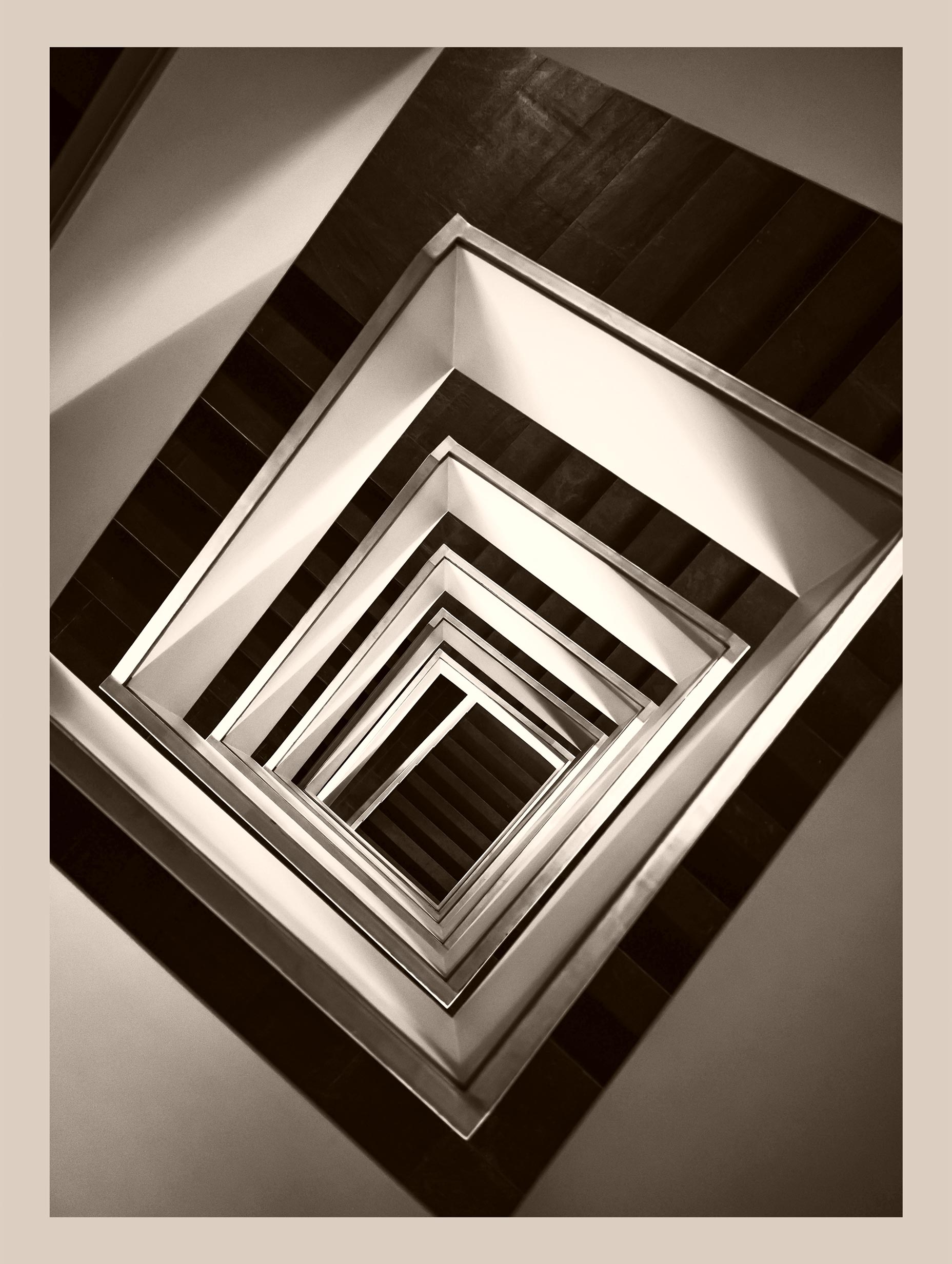 Stairwell View Poster