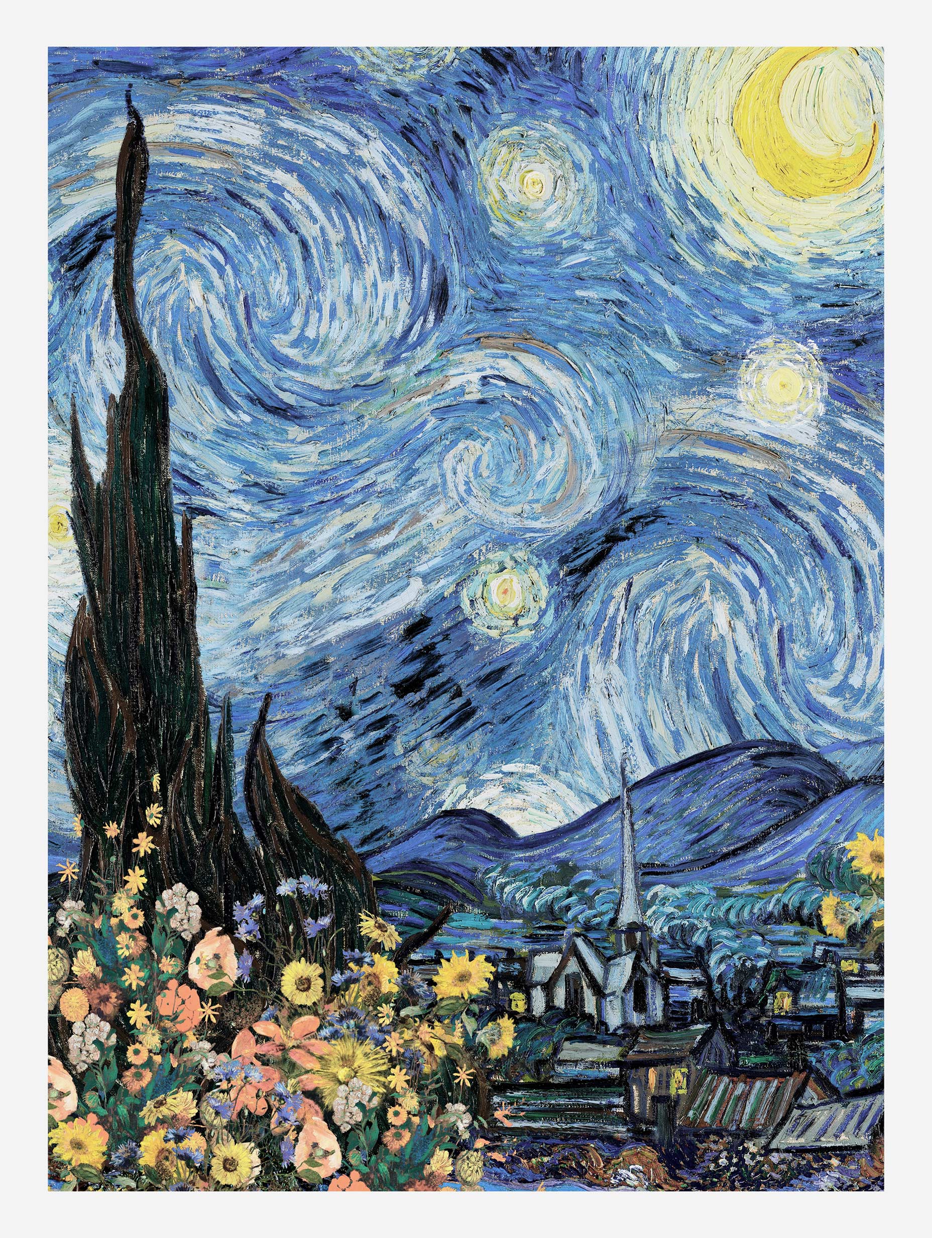 The Starry Night Van Gogh Art Print No 3