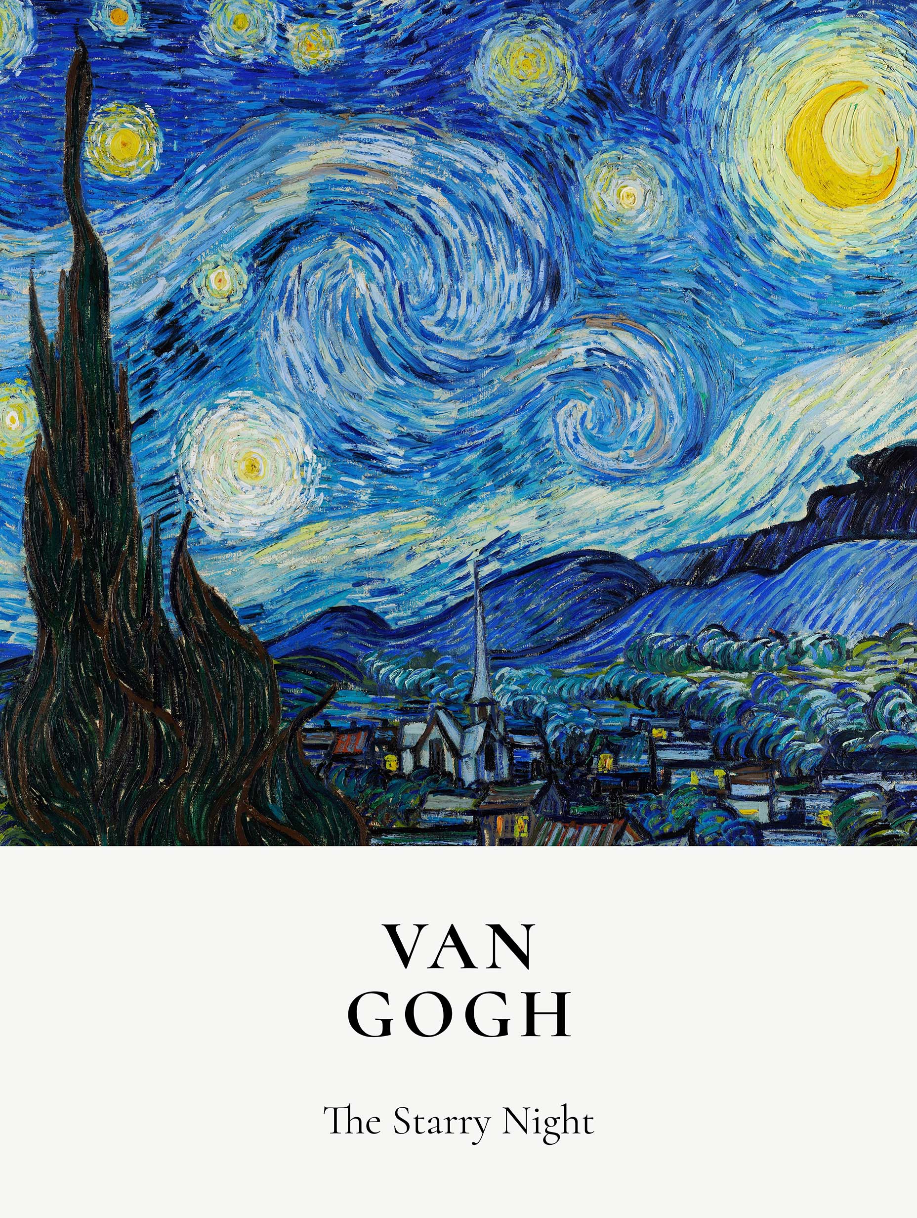 The Starry Night Van Gogh Art Print