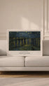 Starry Night on the Rhône Van Gogh Art Print No 2 Mockup