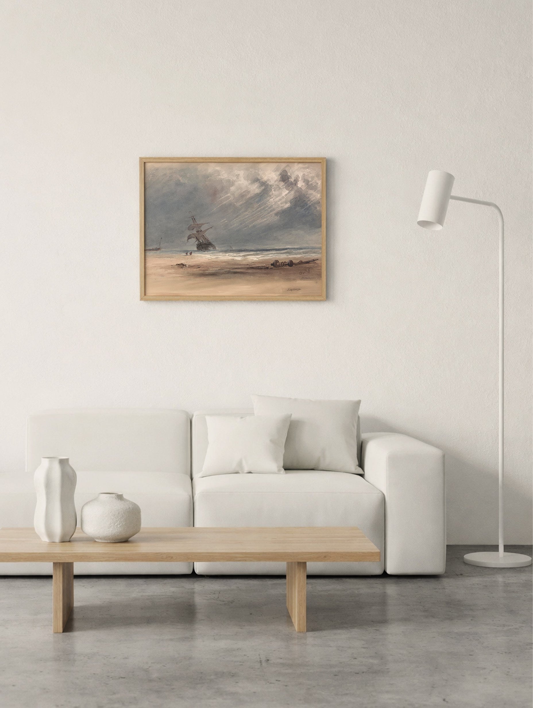Storm Over a Coast Giles - Firman Phillips
