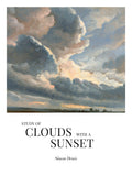 Study of Clouds with a Sunset Simon Denis Art Print