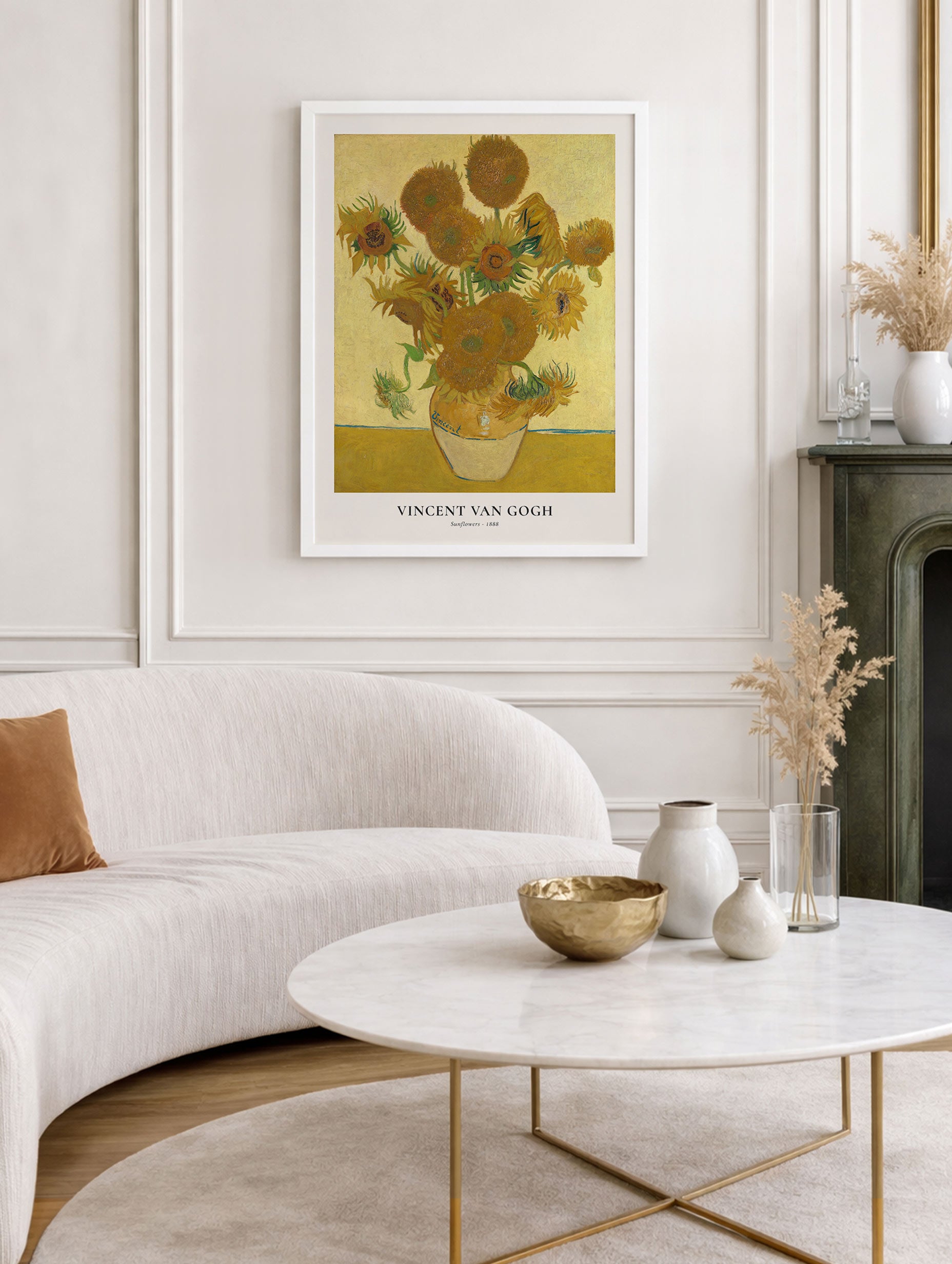 Sunflowers - Van Gogh Mockup