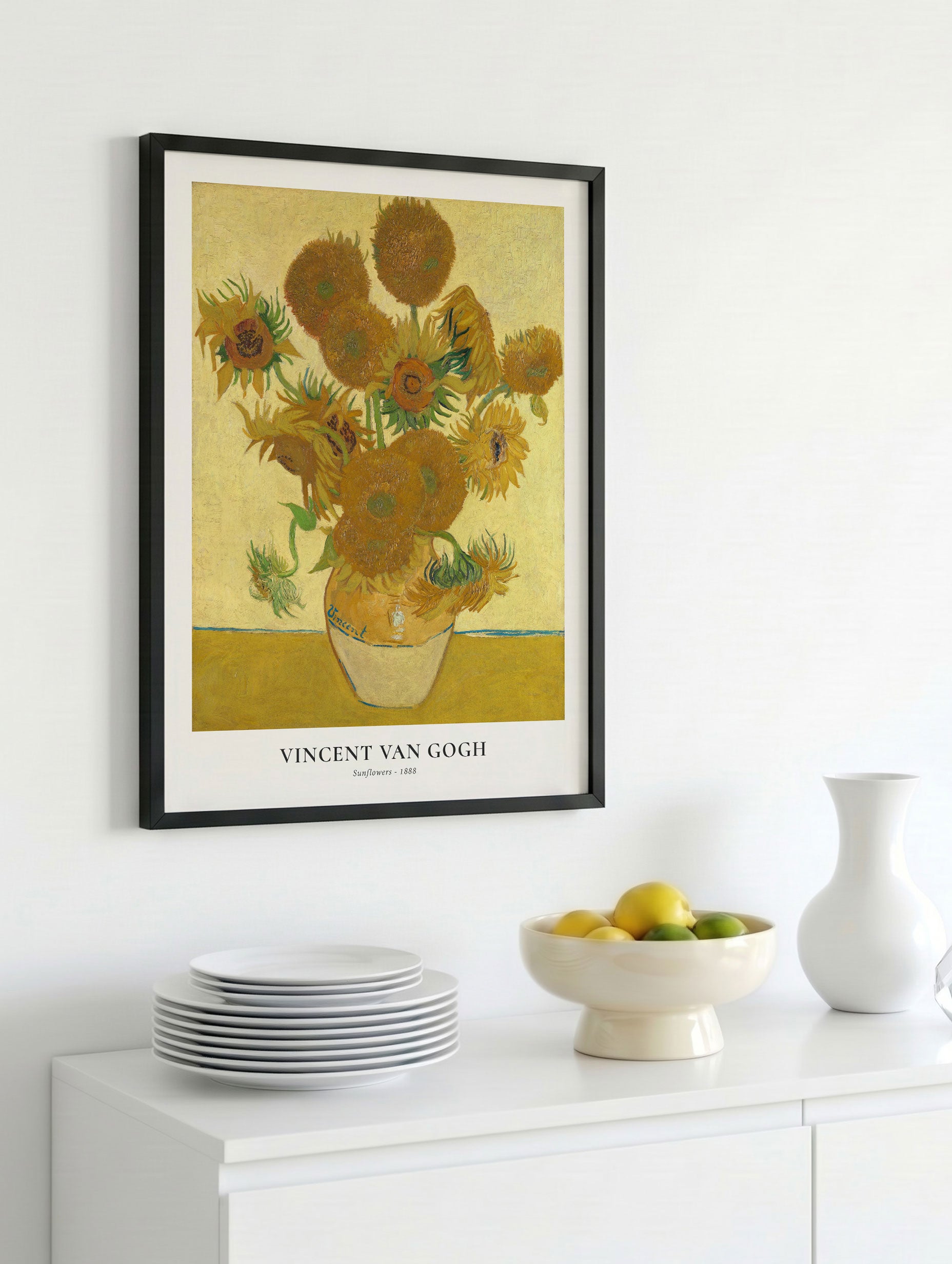 Sunflowers - Van Gogh Mockup
