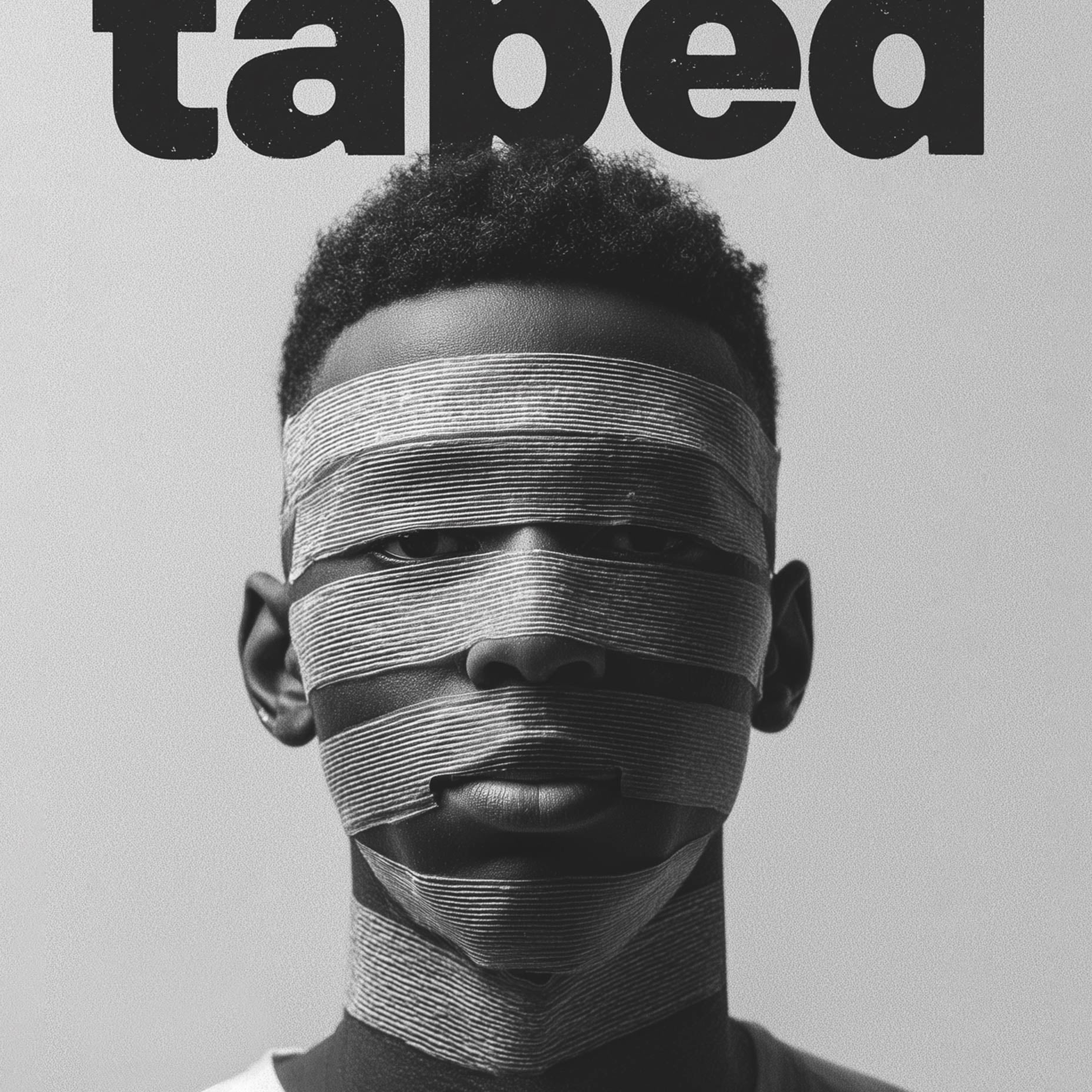 Första huset i en bosättning abstrakt konsttryck