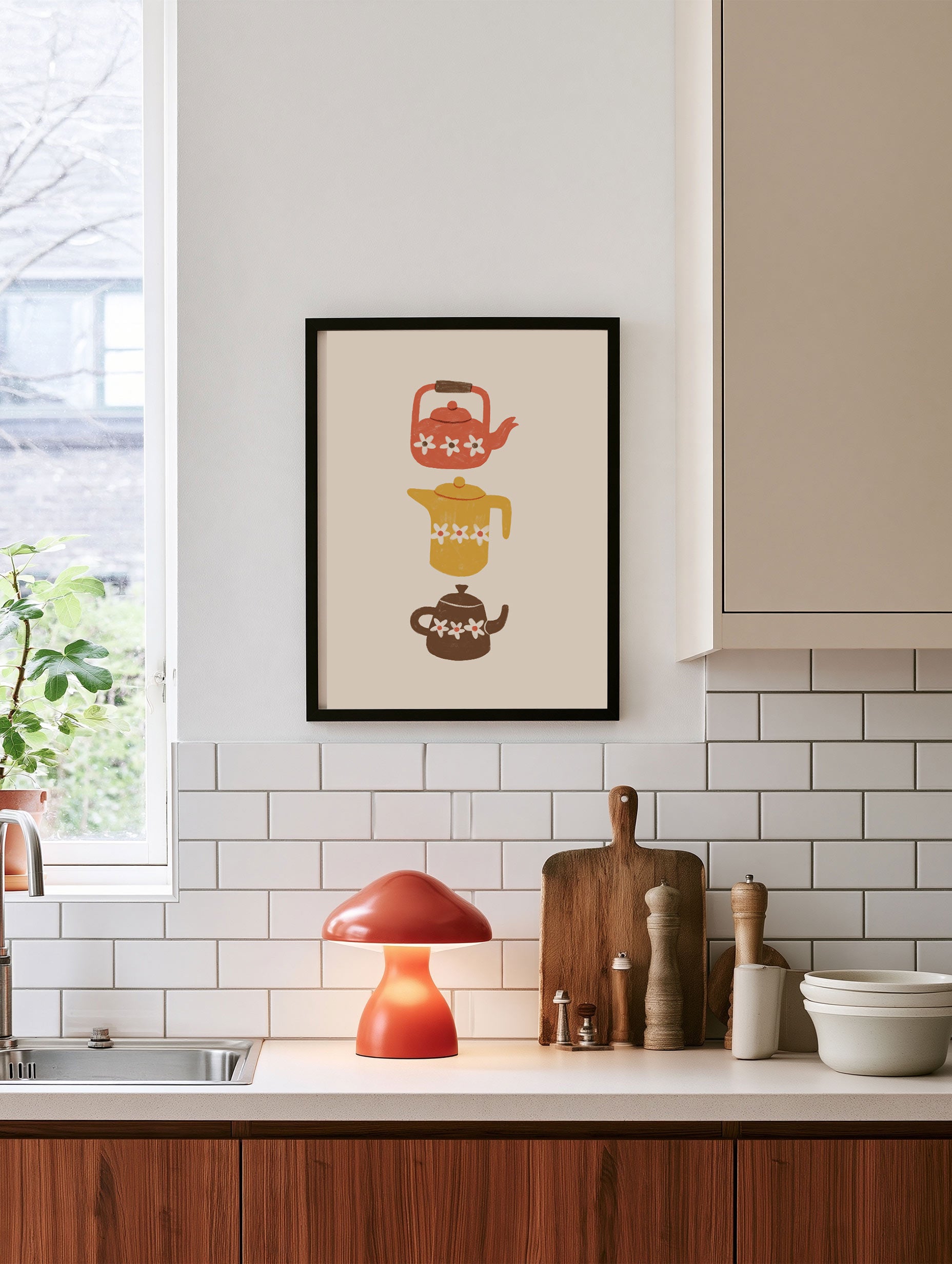 Lydia Greaves - Teapots Poster