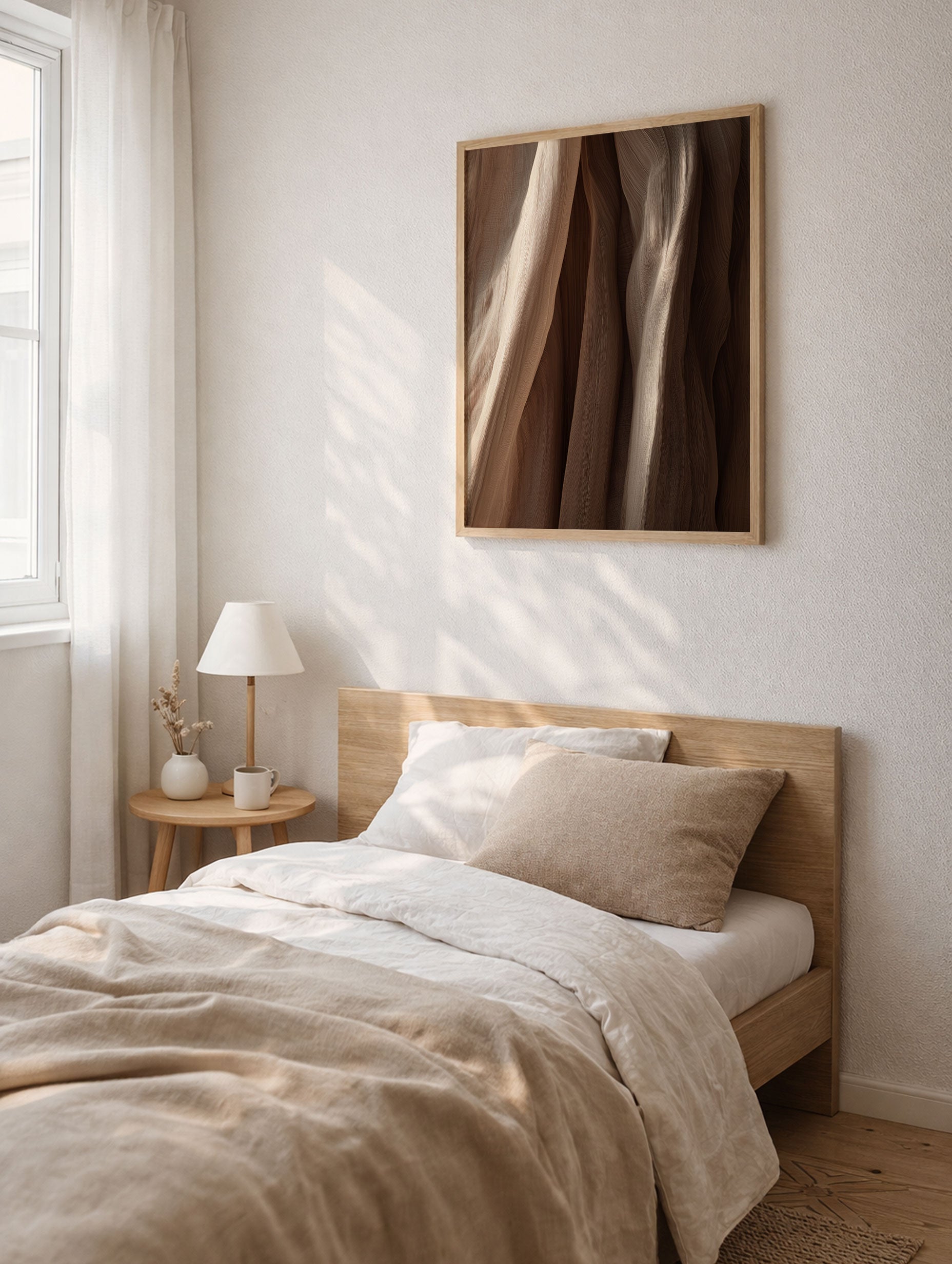 Textured Silk Fabric Poster