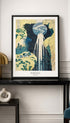 The Amida Falls - Hokusai Mockup