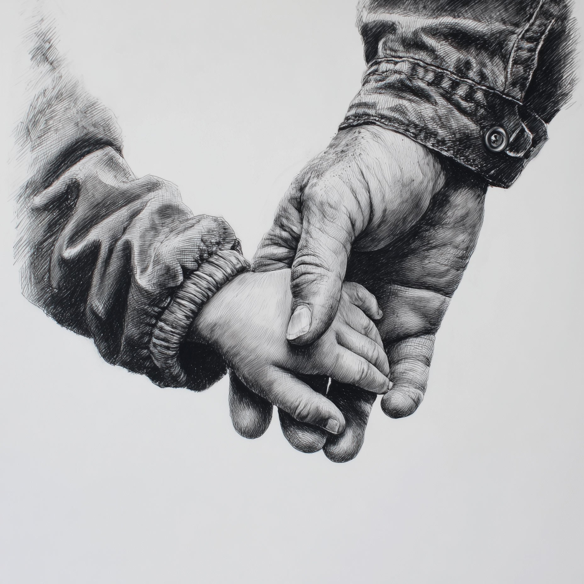 The Bond Black and White Poster