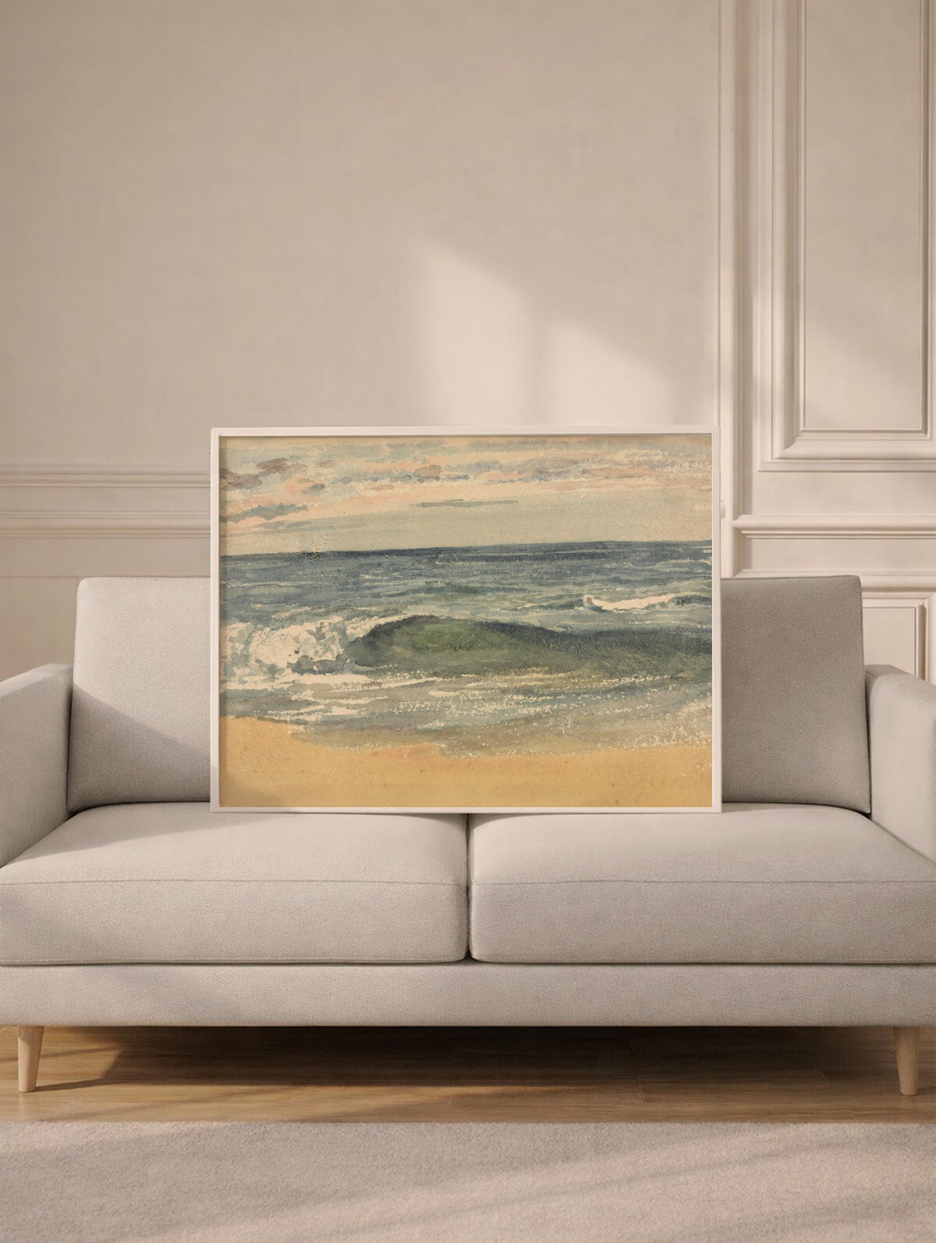 The Wave - Robert Hills Art Print Mockup