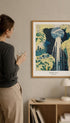 The Amida Falls - Hokusai Mockup