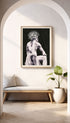 The Thinker Auguste Rodin Art Print Mockup