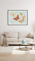 A Thousand Butterflies Kamisaka Sekka Art Mockup