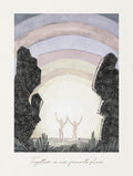 Together Is Our Favorite Place Art Print