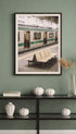 Tokyo Railway Platform Vintage Poster Mockup