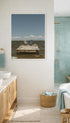 Two Chairs by the Lake Ocean Wall Art Mockup
