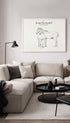 Two horses standing together - Jean Bernard Mockup