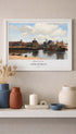 View of Delft Johannes Vermeer Art Mockup