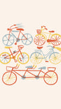 Lydia Greaves - Vintage Bicycles Poster