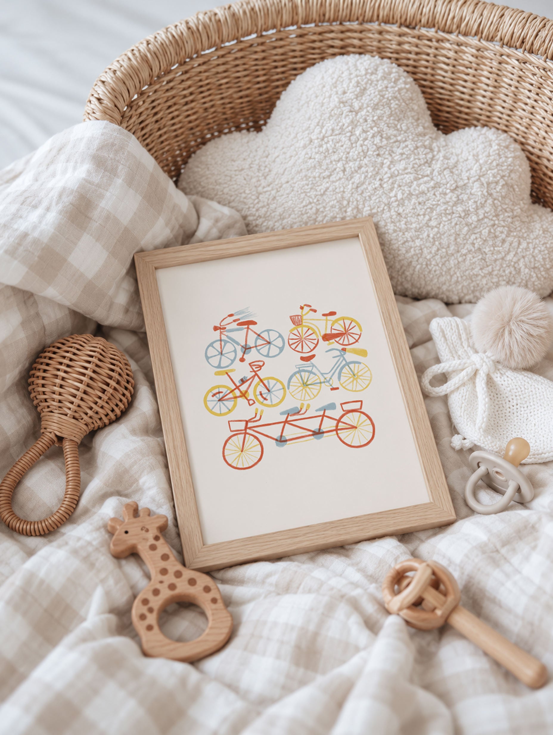 Lydia Greaves - Vintage Bicycles Poster